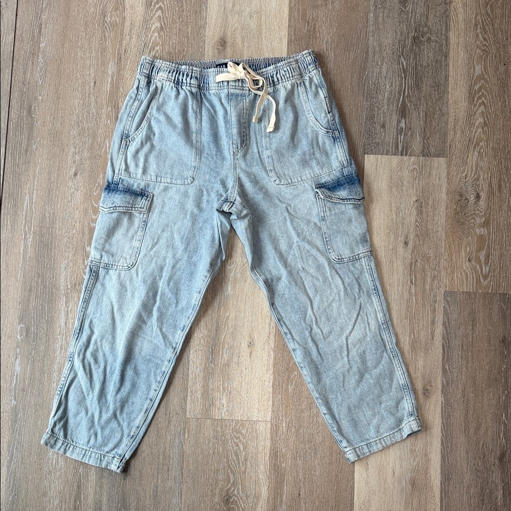GAP Light Blue Ankle & Cropped Jeans